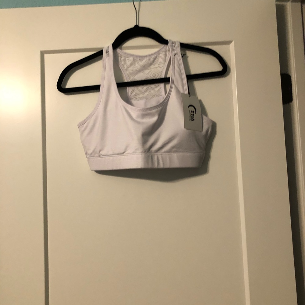 White Bomber Bra